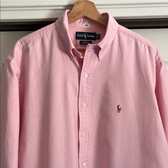Ralph Lauren Other - Ralph Lauren 17-34 Pink Casual Button Down Shirt